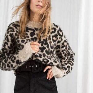 & Other Stories Mohair Oversized Sweater